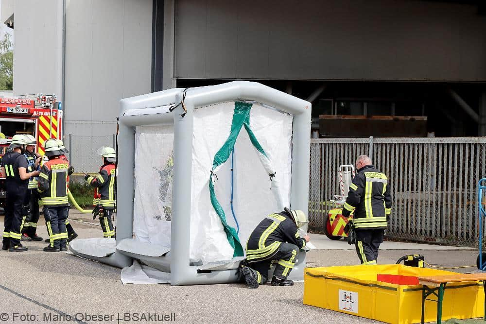 Brand Lager Chemiekalien Strass 31082022