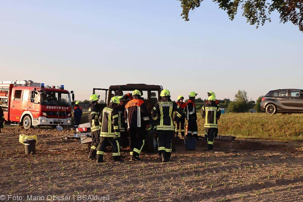 Unfall Kleinlaster Großkötz Bubesheim 15062022