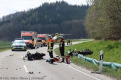 Unfall Motorrad Taxi Hagenried GZ25 15042022 3