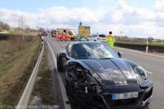 Unfall Scheppach Burgau Kreisverkehre 09042022 10