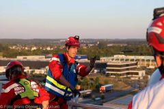Leipheim Übung Rettung Silo 19072022 94