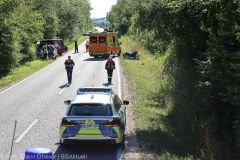 Motorradunfall Riedheim Weissingen 03072022 15
