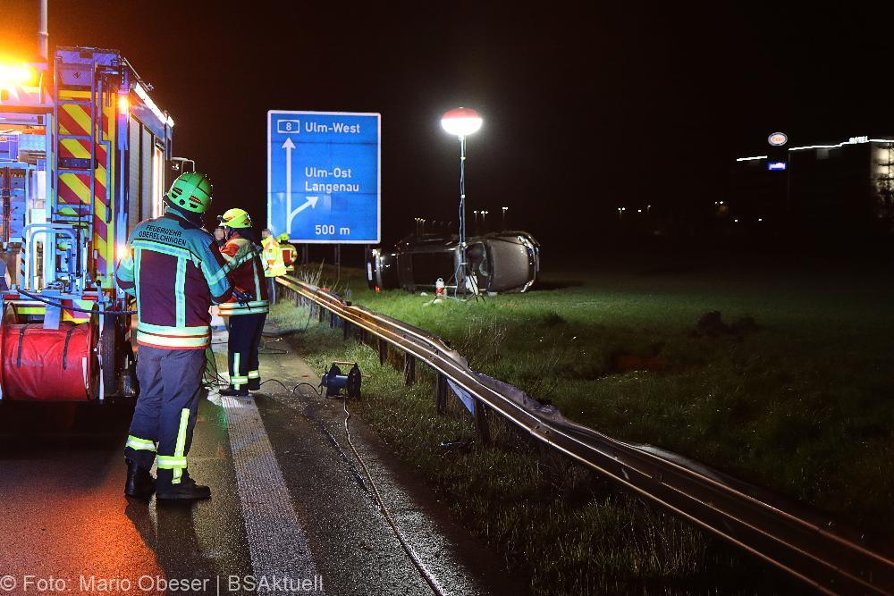 Unfall A8 Seligweiler tödlich 15042022