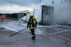 A8 Brand Lkw Zusmarshausen - Burgau 14022022 10