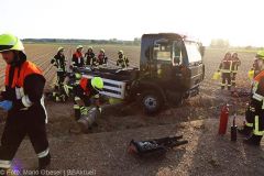 Unfall Kleinlaster Großkötz Bubesheim 15062022 14