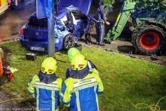 Unfall Wattenweiler Pkw Traktor 220624 16