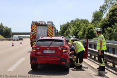 Unfall A8 bei Leipheim 17062022 14