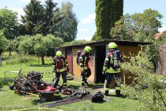 Brand Offingen Gartenhütte 11062022 2