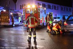 Pkw gegen Hauswand Burgau 22022022 5