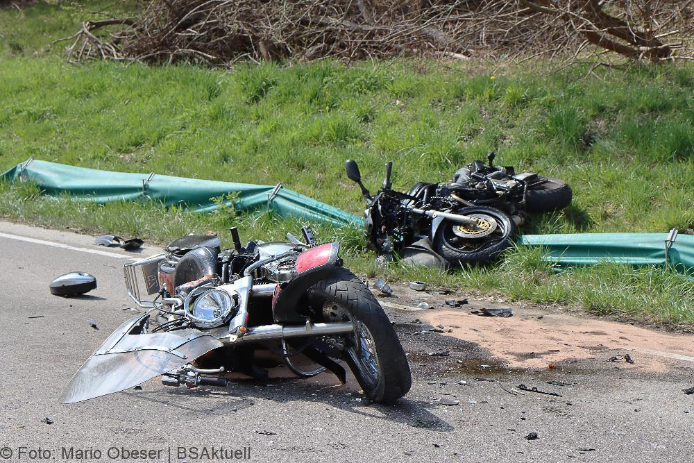 Unfall Motorrad Taxi Hagenried GZ25 15042022