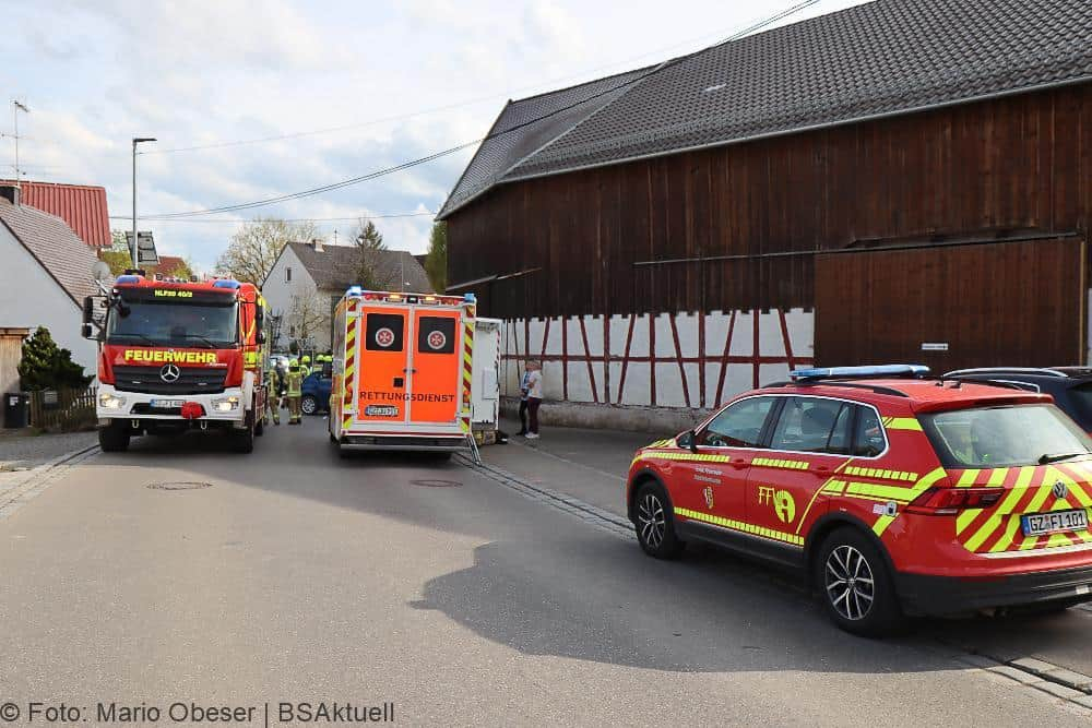 Am heutigen Sonntagnachmittag kam es in Oxenbronn zu einem Zusammenstoß zwischen einem Pickup und einem Pkw.