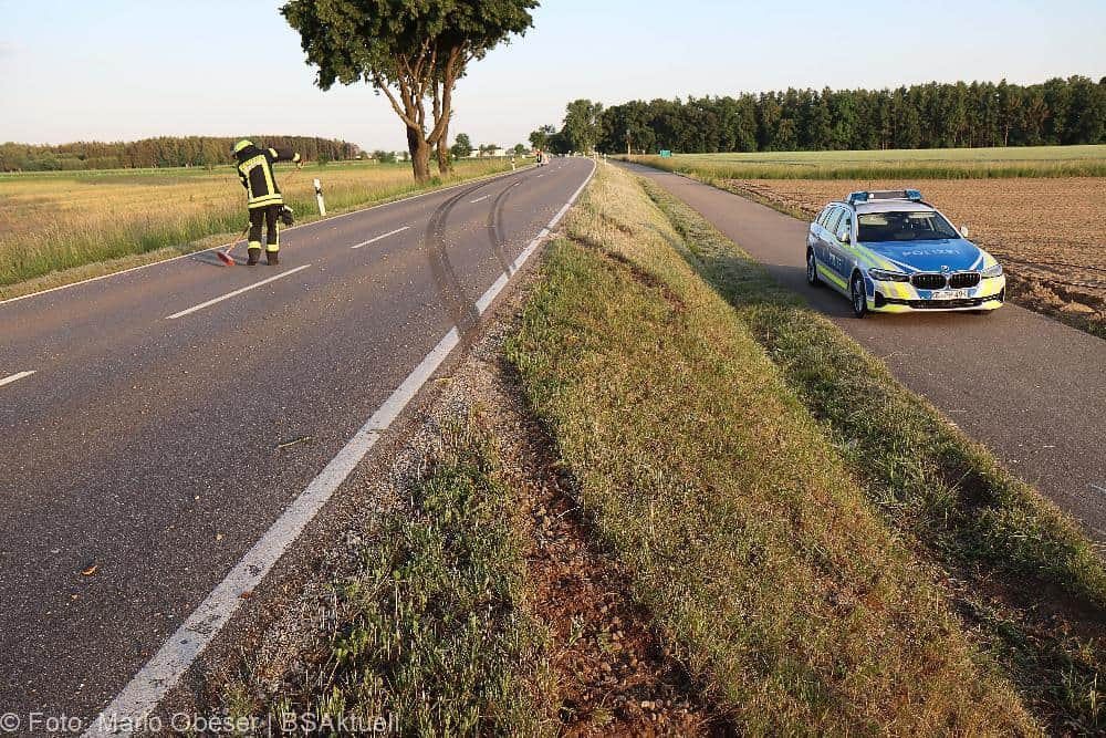 Unfall Kleinlaster Großkötz Bubesheim 15062022