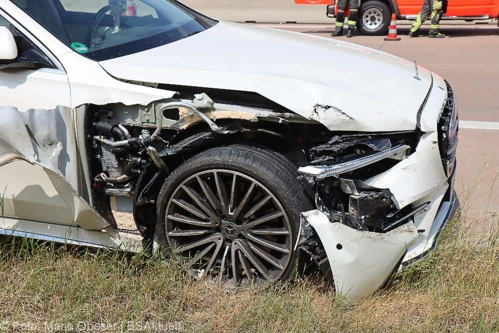 Unfall A8 Unterknöringen 29062022