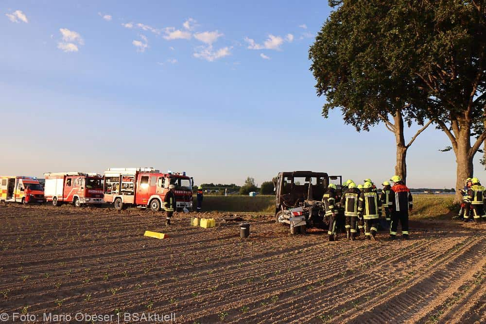 Unfall Kleinlaster Großkötz Bubesheim 15062022