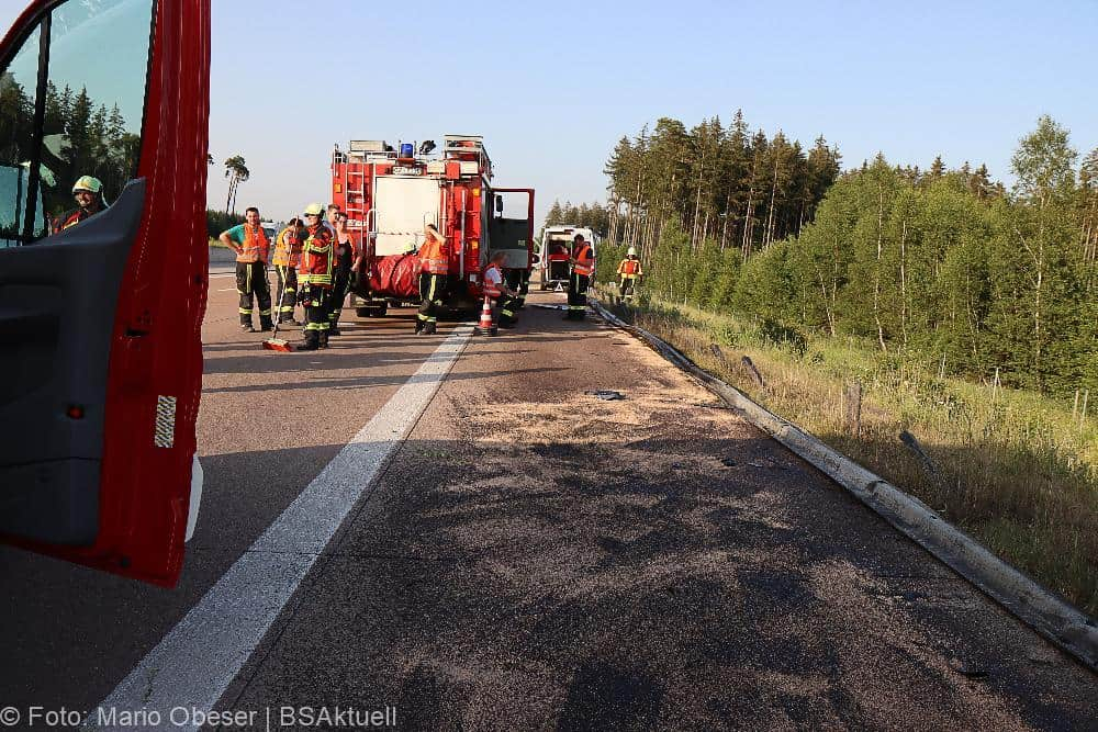 Unfal A8 Camper Unfall Zusmarshausen 19062022