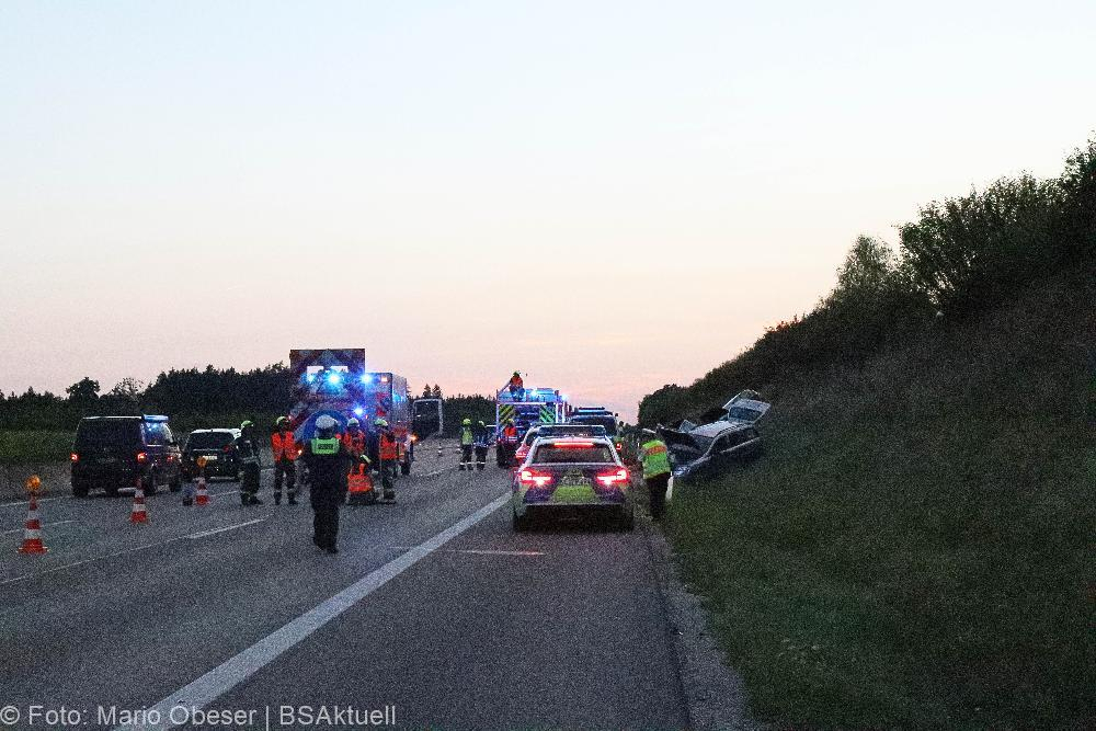 Unfall A8 bei Bubesheim 23082022