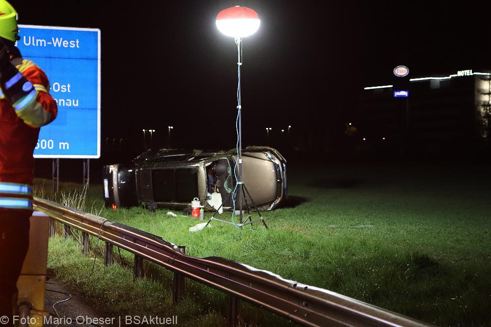 Unfall A8 Seligweiler tödlich 15042022