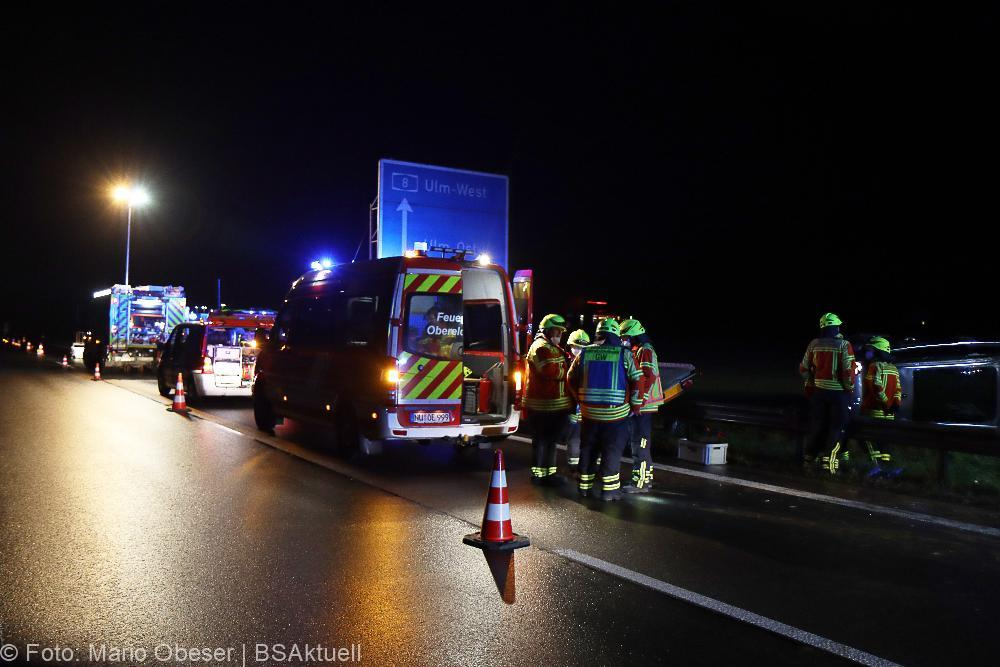 Unfall A8 Seligweiler tödlich 15042022