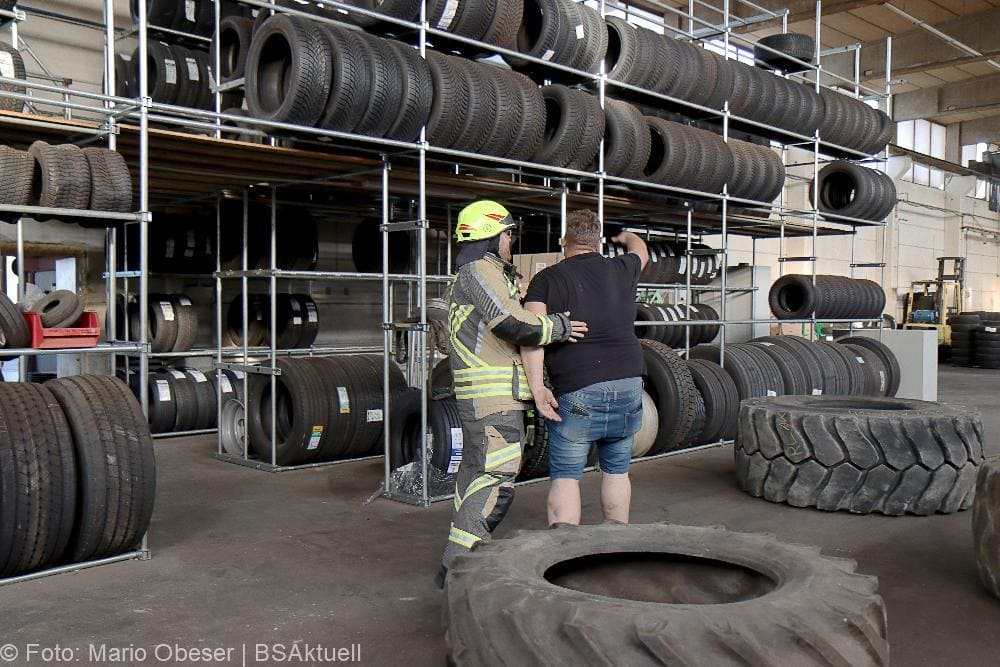 Rigdon Übung Reifenlager 28072022