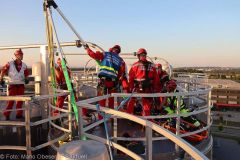 Leipheim Übung Rettung Silo 19072022 109
