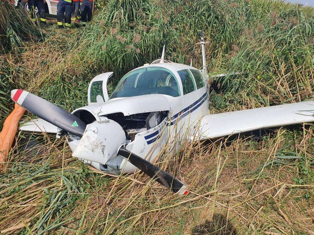 Unfall Flugplatz Günzburg 30082022
