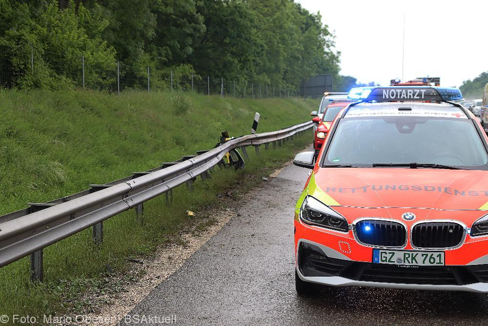 Unfall A8 Leipheim Elchingen 23052022