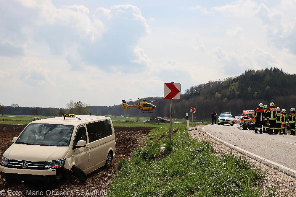Unfall Motorrad Taxi Hagenried GZ25 15042022