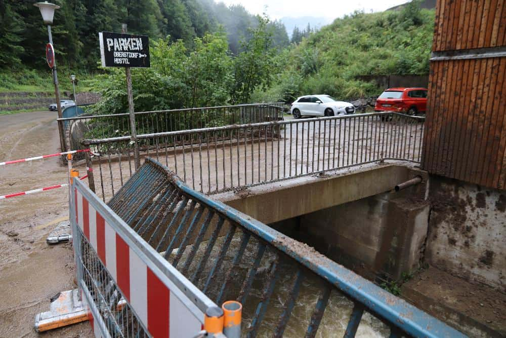 Murenabgang Oberstdorf 20082022