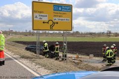 Unfall Scheppach Burgau Kreisverkehre 09042022 7