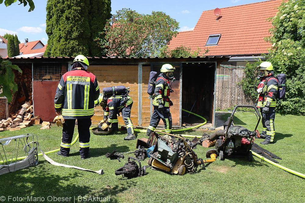 Brand Offingen Gartenhütte 11062022