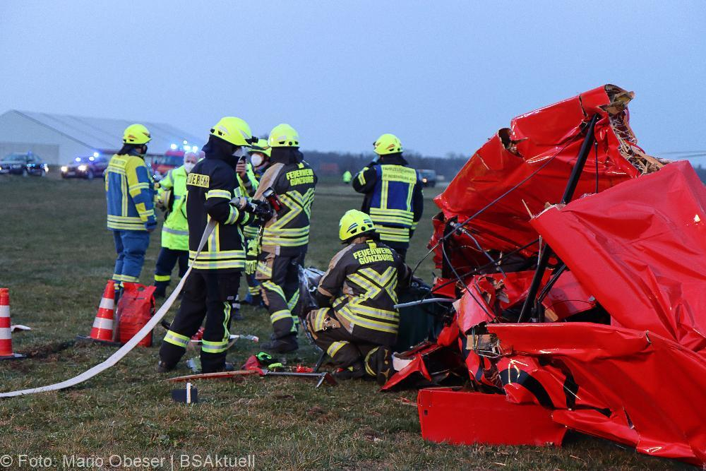 Flugzeugabsturz Günzburg Dopperldecker