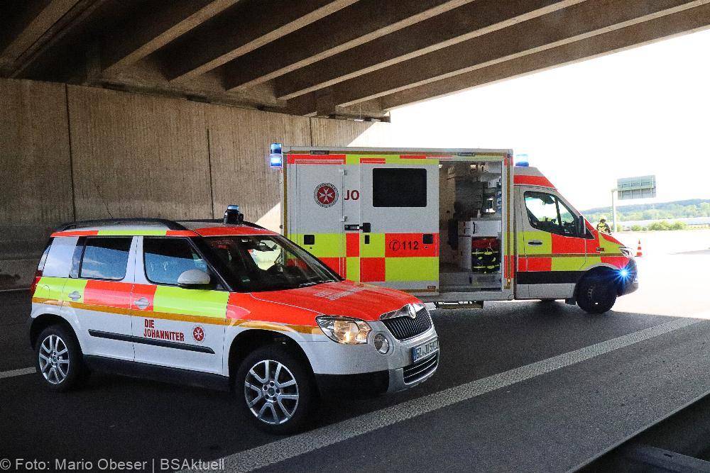 Unfall A8 Günzburg Richtung Stuttgart