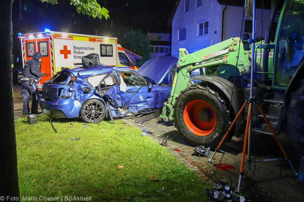 Am frühen Samstagmorgen, den 22. Juni 2024, kam es in Wattenweiler zu einem schweren Verkehrsunfall
