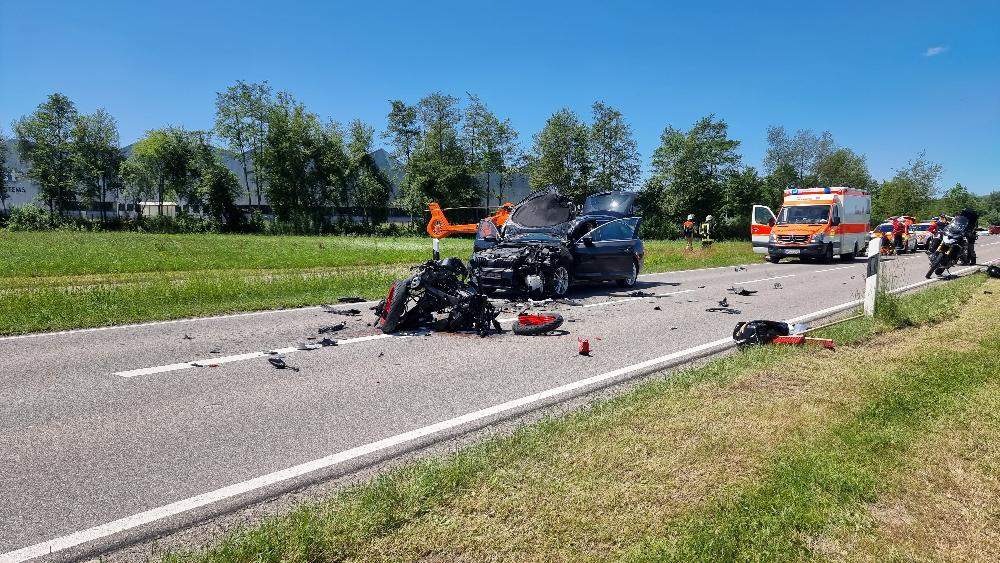 Ottobeuren Motorradunfall 12062022