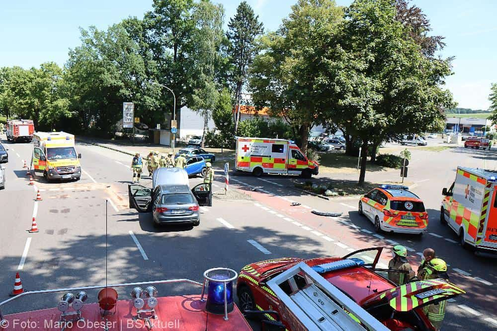 Unfall Ichenhausen B16 15072022