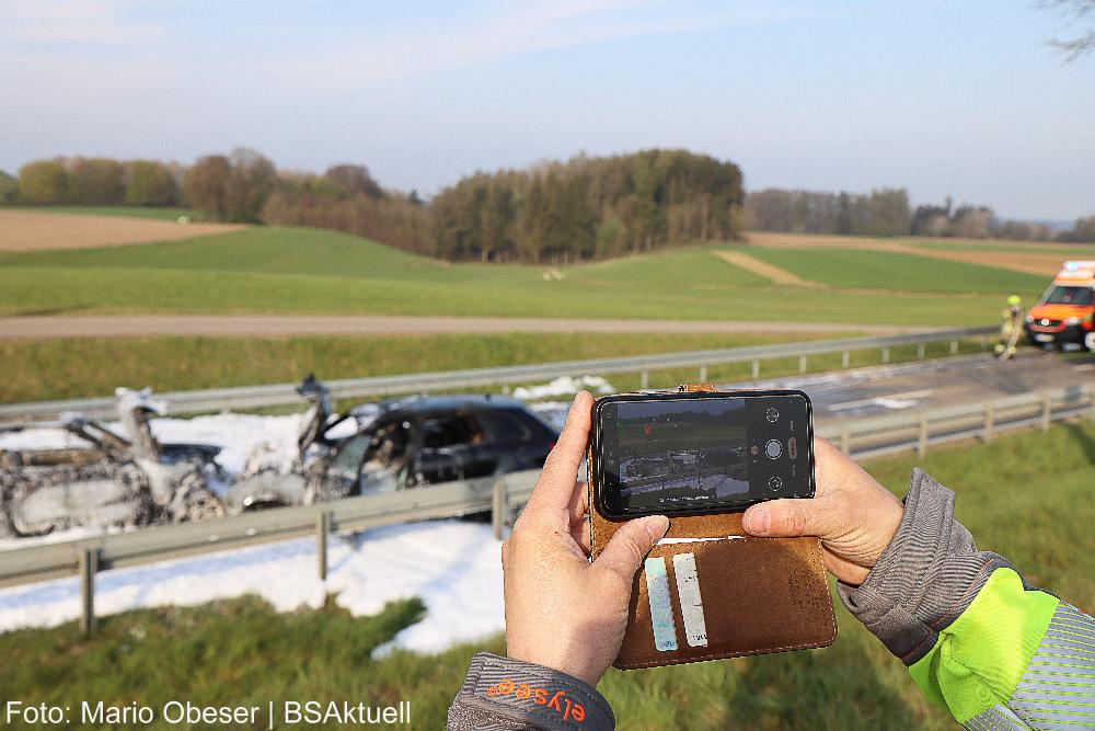 Unfall B16 Ellzee 22042022