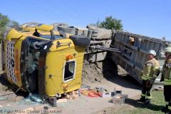 Muldenkipper kippt Gundremmingen 04082022 8