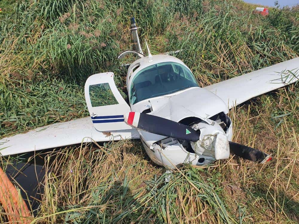 Unfall Flugplatz Günzburg 30082022