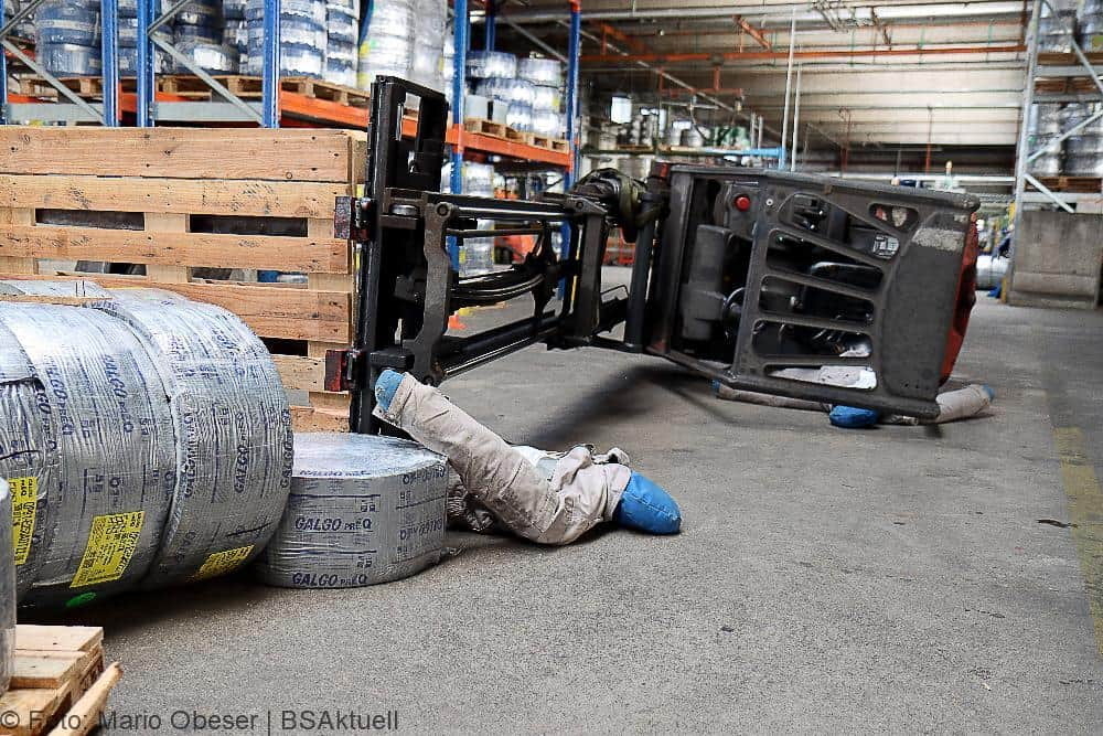 Stapler Unfall Rigdon Übung 28072022