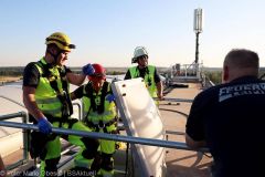 Leipheim Übung Rettung Silo 19072022 17