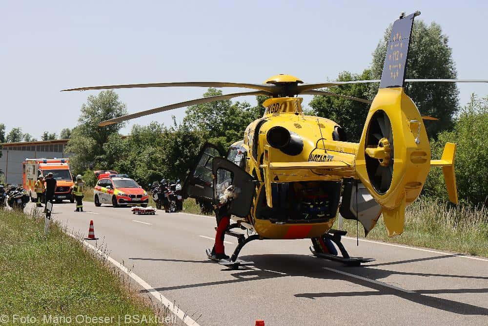 Gundremmingen ST2025 Unfall Motorrad Pkw