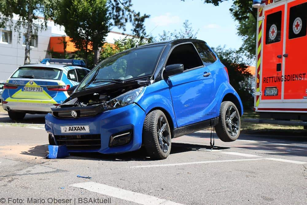 Unfall Ichenhausen B16 15072022