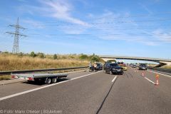 Unfall A8 Leipheim - KReuz Elchingen 17072022 10