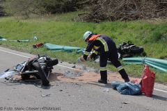 Unfall Motorrad Taxi Hagenried GZ25 15042022 21