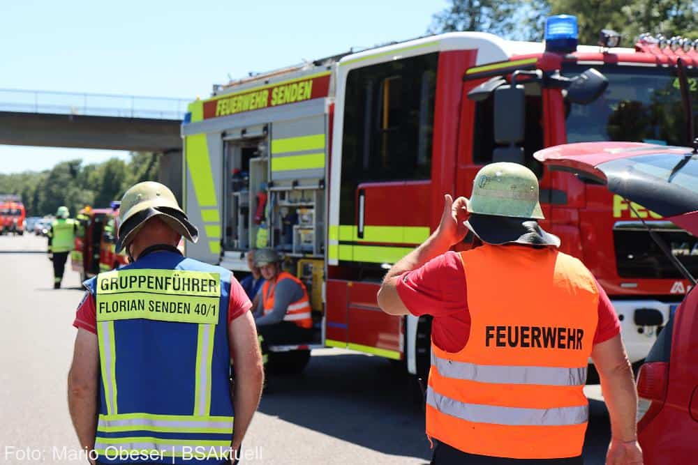 Unfall B28 Senden 03072022
