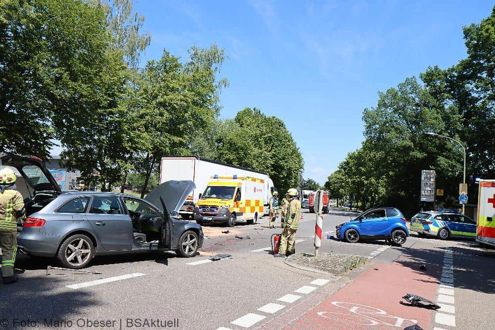Unfall Ichenhausen B16 15072022