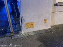 Pkw gegen Hauswand Burgau 22022022 2
