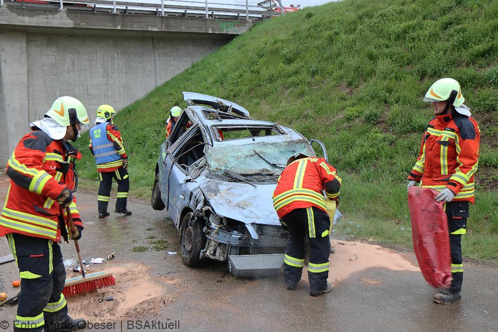 Unfall A8 Burgau - Günzburg