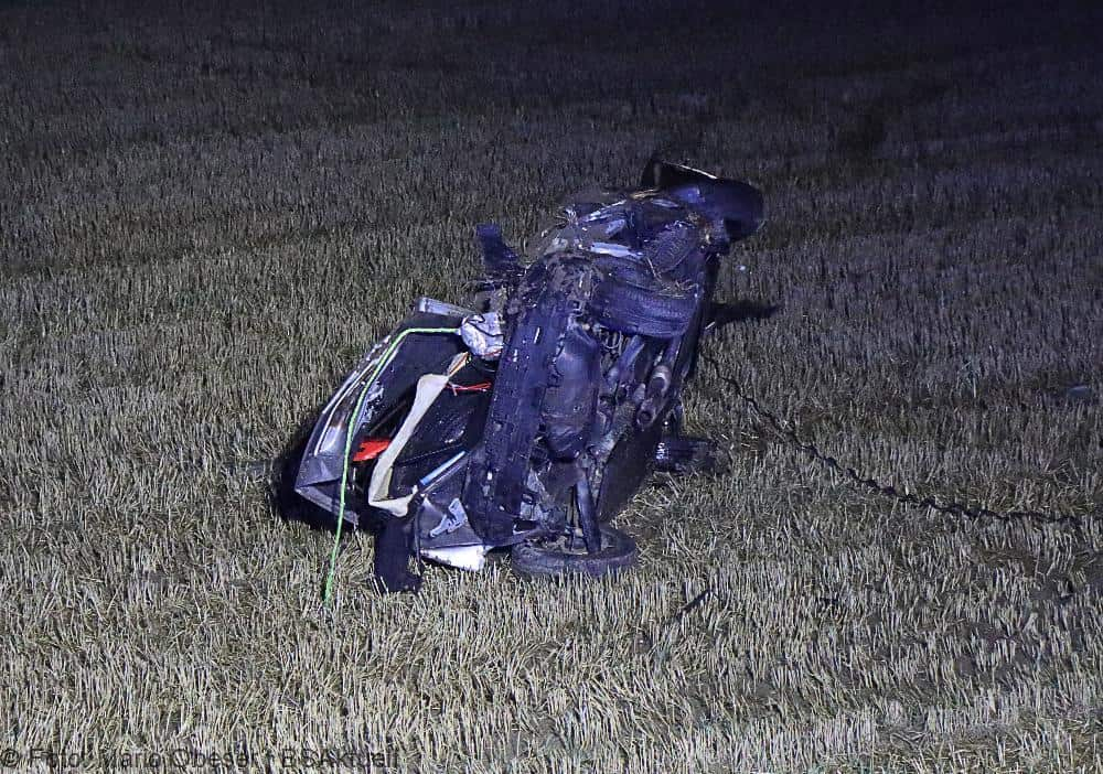 Unfall Günzburg Überschlag 20082022
