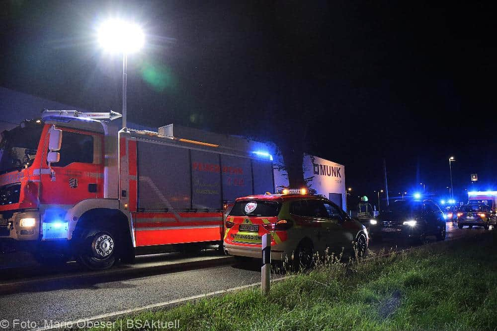 Unfall Günzburg Überschlag 20082022